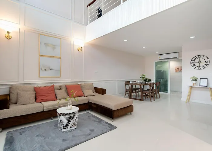 Villa Latkrabangbishome Near Suvarnabhumi Airport ลาดกระบังบิซโฮม